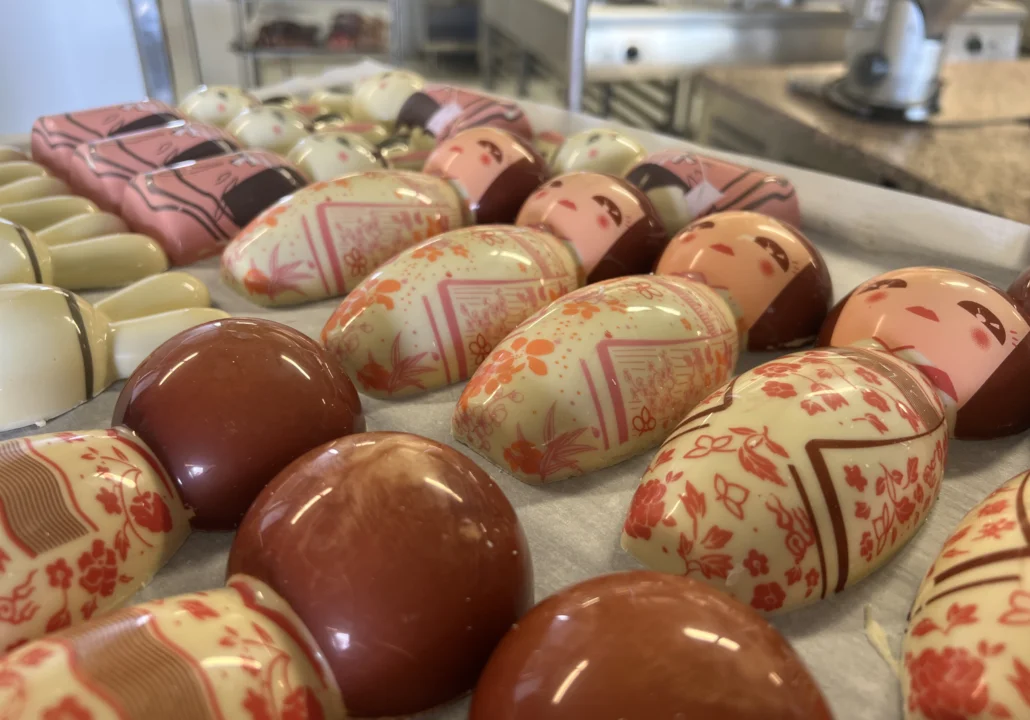 poupées Kokeshi de Pùques
